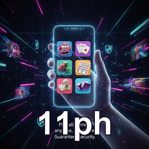 Mobile player enjoying casino games with 11ph offers