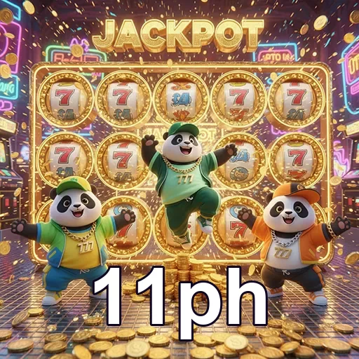 Excited players enjoying live gaming and slots at 11ph